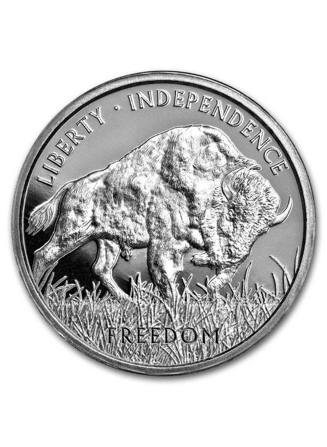 PAMP Suisse American Buffalo Silver 1 oz (31.1 gram) Coin - Image 1